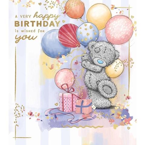 MG-Kartka urodzinowa - A  very happy birthday