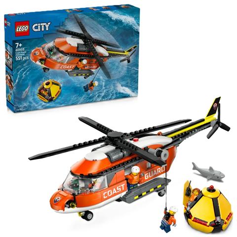 LEGO CITY 60503 Helikopter straży przybrzeżnej
