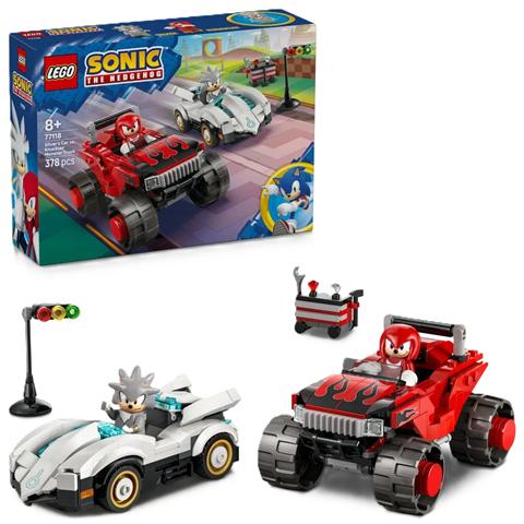 LEGO SONIC 77118 Silver w samochodzie kontra...