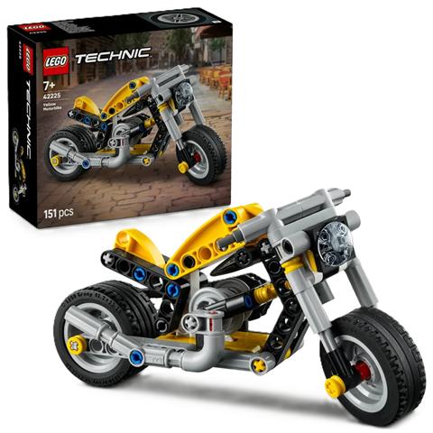 LEGO TECHNIC 42225 Żółty motocykl