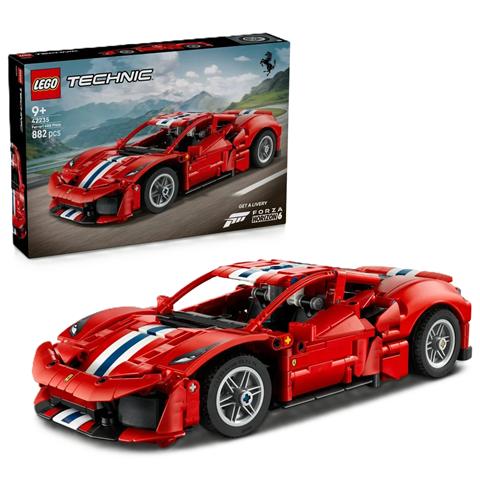 LEGO TECHNIC 42235 Samochód Ferrari 488 PISTA