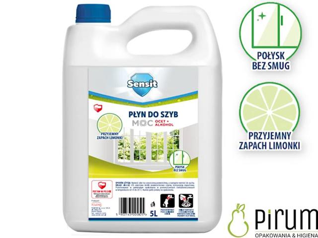 SENSIT 5L PŁYN DO SZYB LIMONKA