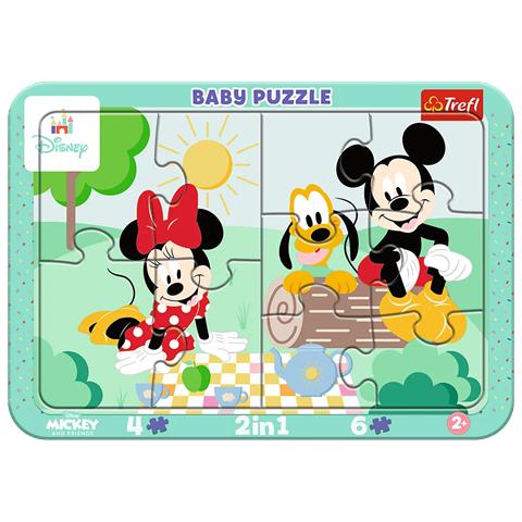 TREFL PUZZLE RAMKOWE 10EL BABY DZIECIĘCA RADOŚĆ 80025