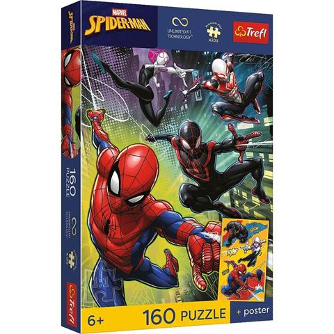 TREFL PUZZLE 160EL UFT PAJĘCZE SPRAWY PREMIUM PLUS KIDS 15435