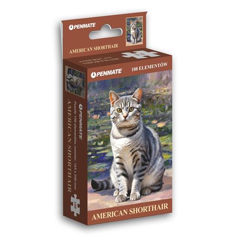 TT-PUZZLE 108EL KOT 165x200MM TT9457    PENMATE