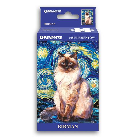 TT-PUZZLE 108EL KOT 165x200MM TT9443    PENMATE