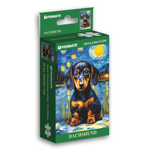 TT-PUZZLE 108EL PIES 165x200MM TT9446   PENMATE