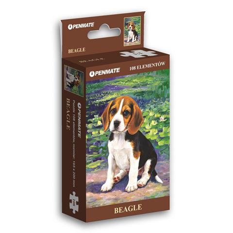 TT-PUZZLE 108EL PIES 165x200MM TT9449   PENMATE