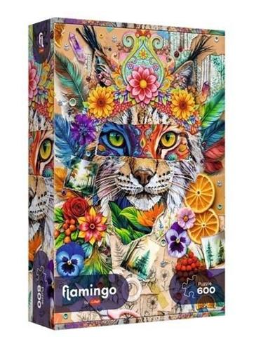 TREFL PUZZLE 600EL FLAMINGOBYTREFL KOLAŻINSPIRACJI 12202