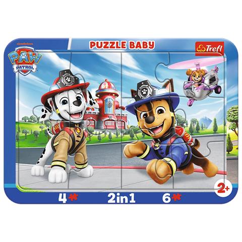 TREFL PUZZLE 10EL RAMKOWE BABY PIESECZKI 80031