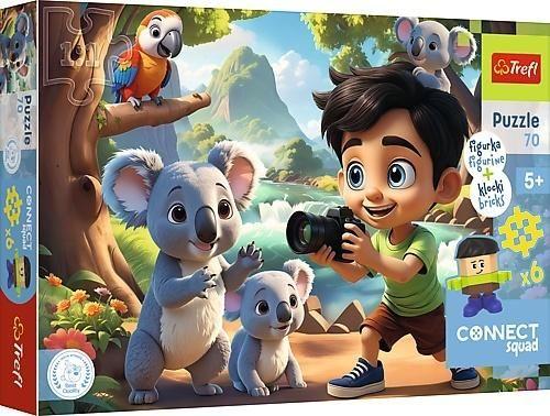 TREFL PUZZLE 70EL CONNECT LUCK 53022