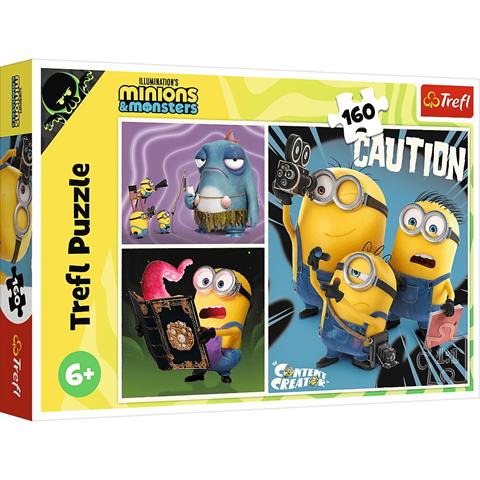 TREFL PUZZLE 160EL HISTORIE MINIONKÓW 15451