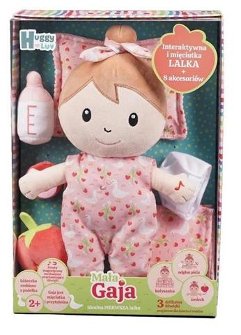 HUGGY LUV LALKA INTERAKTYWNA GAJA+AKCESORIA TM TOYS