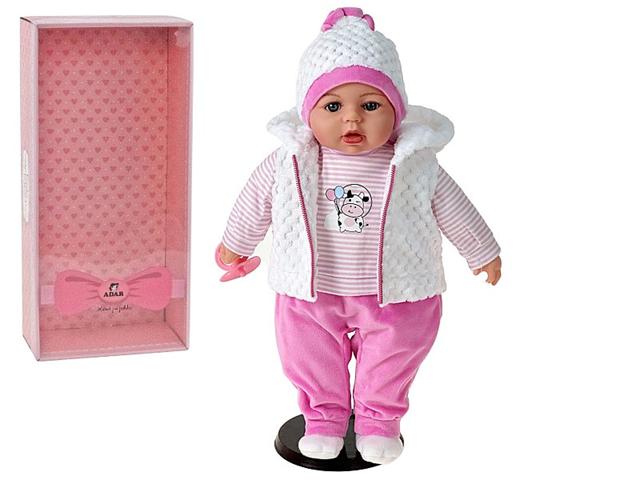 ADAR LALKA BOBAS 45CM Z DŹWIĘKIEM W PUDEŁKU 633155