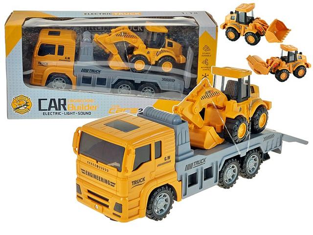 ADAR AUTO Z LAWETĄ I POJAZDEM BUDOWLANY 625877