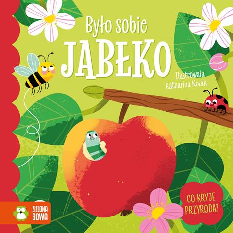 ZIELONA SOWA KSIĄŻECZKA BYŁO SOBIE JABŁKO
