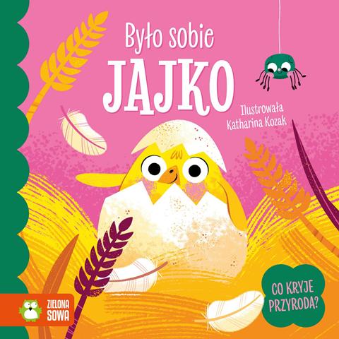 ZIELONA SOWA KSIĄŻECZKA BYŁO SOBIE JAJKO