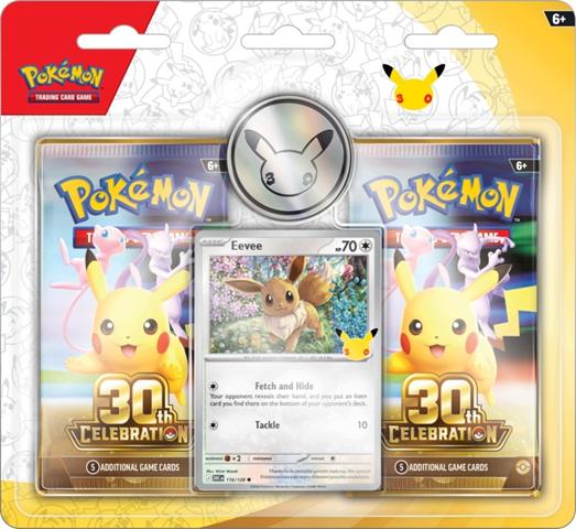 Pokemon TCG: 30th Celebration - 2-pack POK 2026 30th 2-pack REBEL