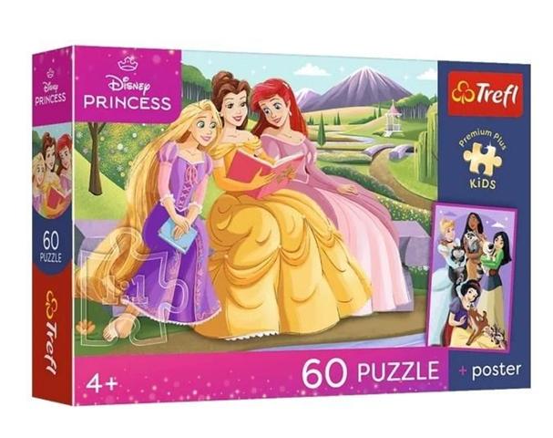 TREFL PUZZLE 60EL SIŁA W KORONIE/PRINC. PREMIUM PLUS KIDS 17435