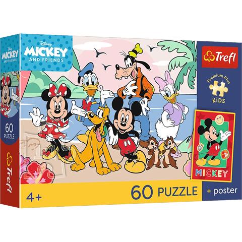 TREFL PUZZLE 60EL WESOŁA MISJA PREMIUM PLUS KIDS 17438