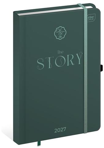 INTERDRUK KALENDARZ KSIĄŻKOWY 2027 A5 HYBRID STORY 192 KARTKI TWARDA OPRAWA