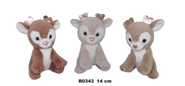 SUNDAY-BN RENIFER 3 KOL 14 CM  168689