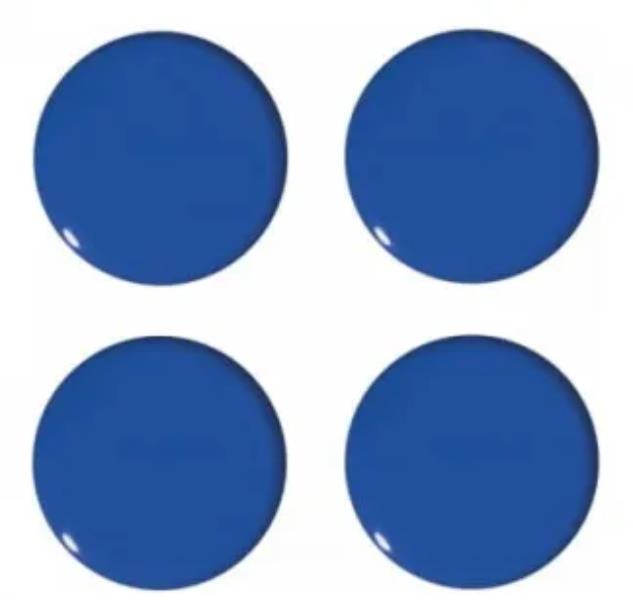 TETIS MAGNESY DO TABLIC 20MM/6SZT GM400-N6 NIEBIESKIE