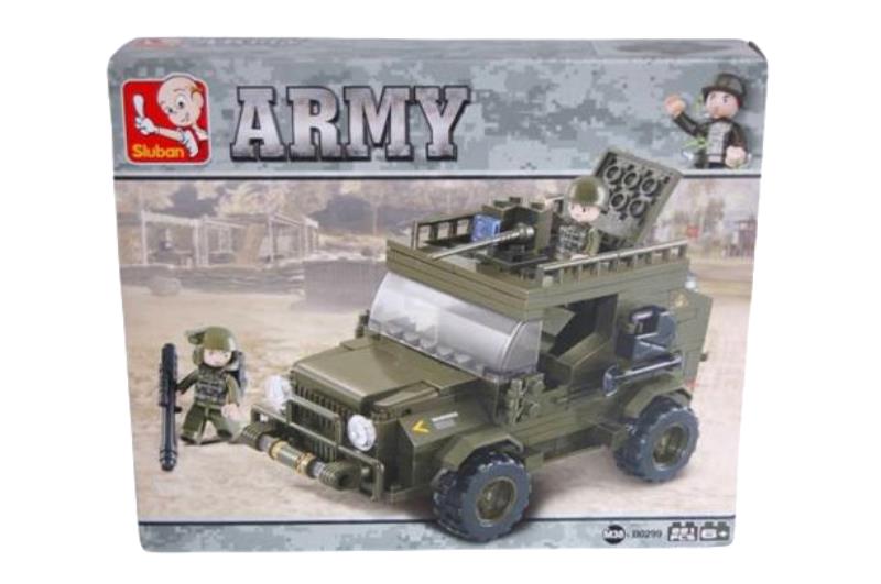 gazelo klocki sluban army 221el.jeep    go45279