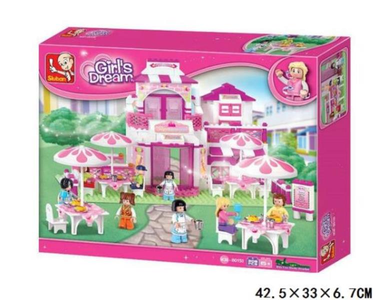 gazelo klocki sluban girl's dream 306el.restauracja g032585