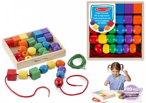 DREWNIANE KORALIKI JUMBO 32EL MELISSA&DOUG