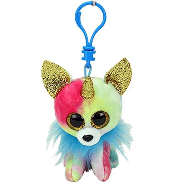 TY.BEANIE BOOS BRELOK TĘCZOWY PIES CHIHUAHUA YIPS 8.5CM 35237
