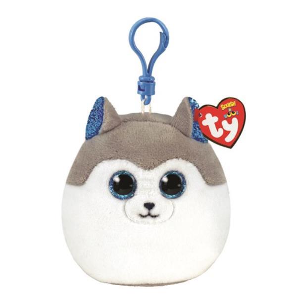 TY.SQUISHY BOOS BRELOK PIES HUSKY SLUSH 8.5CM 36562