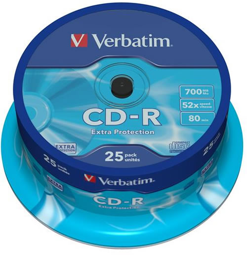 PŁYTA CD-R 1szt.VERBATIM 700 CAKE
