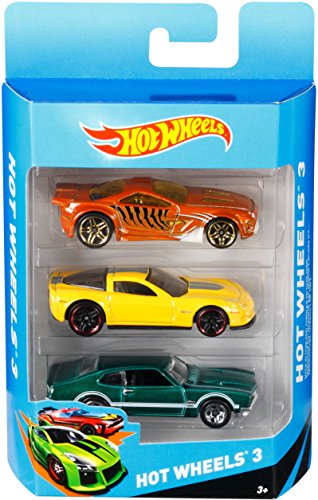 hot wheels 3-pack trzy auta metal k5904 mattel