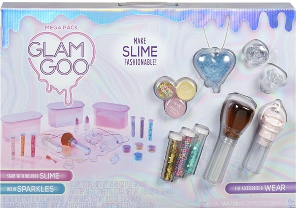 glam goo mega slime zestaw biżuteri mga