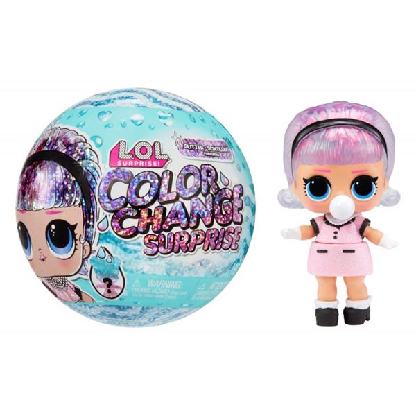 lol surprise omg color change dolls lalkazmieniająca kolor glitter hair 585299  /18/ mga