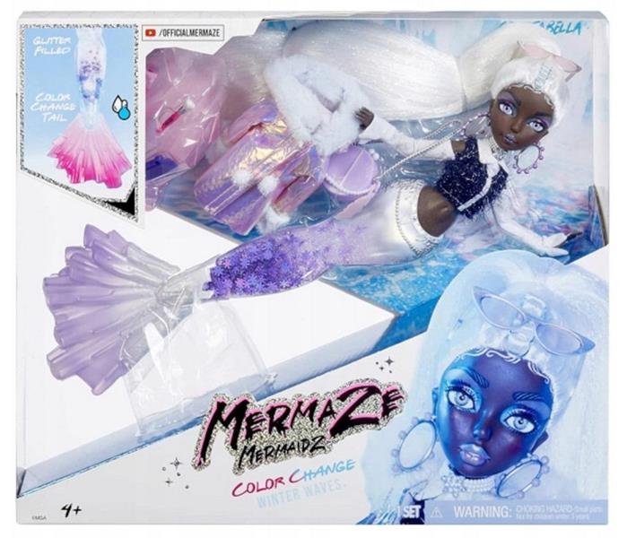 MERMAZE MERMAIDZ LALKA SYRENKA COLOR CHANGE CRYSTABELLA 585411 MGA