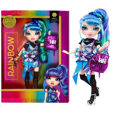 rainbow junior hight fashion doll holly de vious 590439 mga