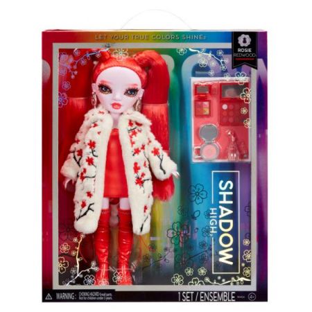 rainbow high shadow high doll rosie redwood 592792 mga