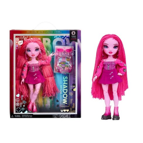 rainbow high shadow high doll pinkie james 592839 mga