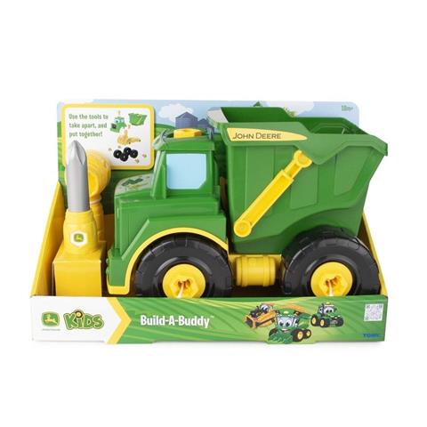 JOHN DEERE ZBUDUJ WYWROTKĘ JOHNNY ZE ŚRUBOKRĘTEM 43373 TOMY