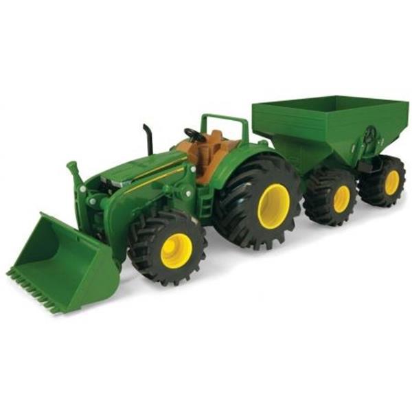 JOHN DEERE TRAKTOR Z PRZYCZEPĄ ŚW./DŹW. TOMY 46260