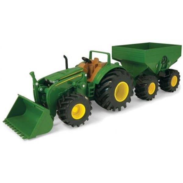 john deere traktor z przyczepą św./dźw. tomy 46260