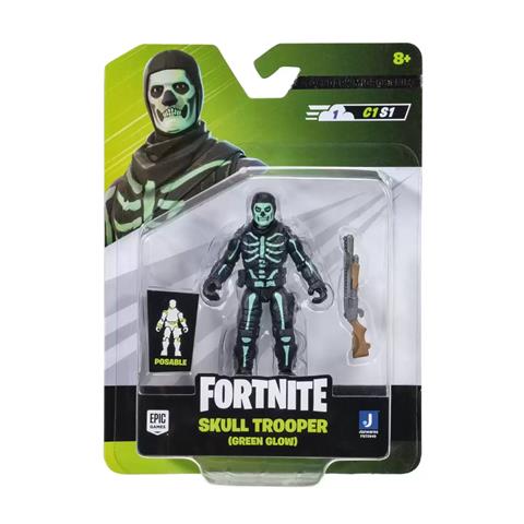 FORTNITE FIGURKA SKULL TROOPER GREEN GLOW