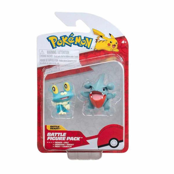 POKEMON FIGURKA BITEWNA DWUPAK FROAKIE + GIBLE PKW3013 ORBICO