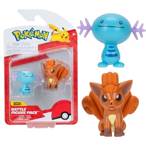 POKEMON FIGURKI BITEWNE WOOPER + VULPIX  2PAK PKW3575 ORBICO