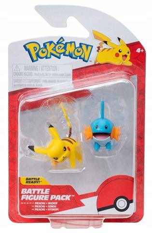 POKEMON FIGURKA BITEWNA DWUPAK PIKACHU + MUDKIP PKW3592 ORBICO