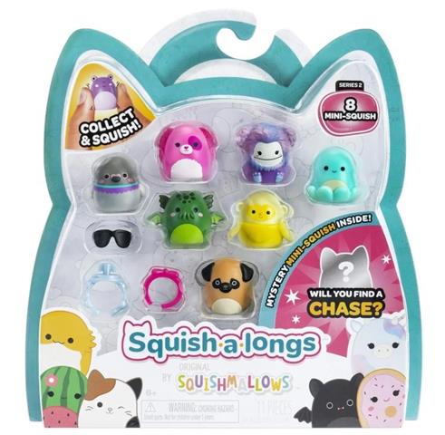 SQUISHMALLOWS SQUISH A LONGS ZESTAW 8 FIGUREK 0024 ORBICO