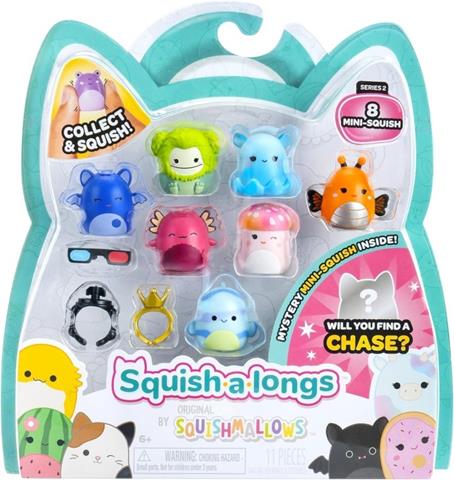 SQUISHMALLOWS SQUISH A LONGS ZESTAW 8 FIGUREK 0025 ORBICO