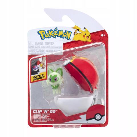 POKEMON CLIP'N'GO SPRIGATITO PKW4151 ORBICO